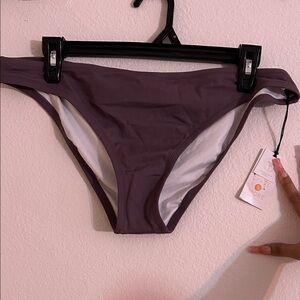 Shade & Shore Women's Mauve Bikini Bottom